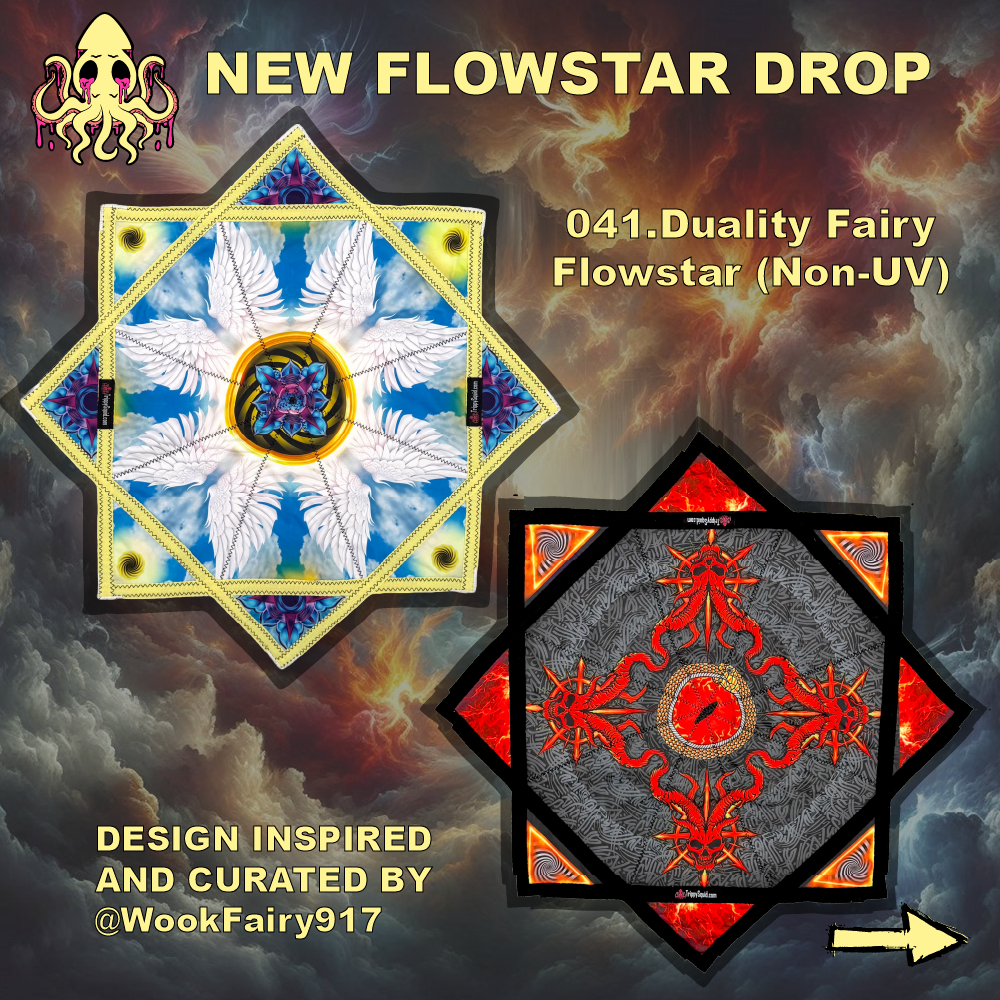 Mini.041 - Duality Fairy Flowstar 24" (Non-UV)