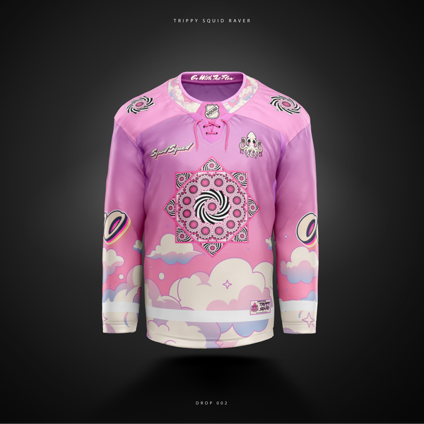 D.002 - Trippy Squid Flowmies Jersey (Full Embroidered)
